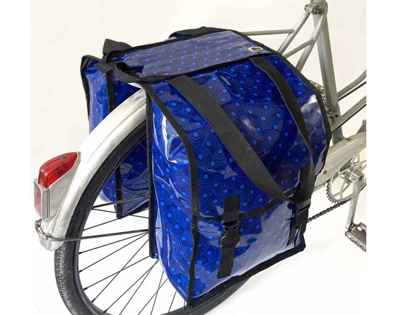 Sacoche vélo porte bagage : double et simple 